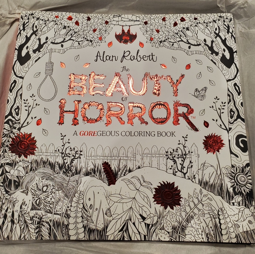 The Beauty of Horror Coloring Book